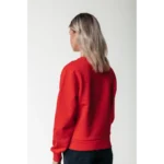 Colourful Rebel Sweater Puff Logo WS416206 Rood