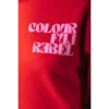 Colourful Rebel Sweater Puff Logo WS416206 Rood