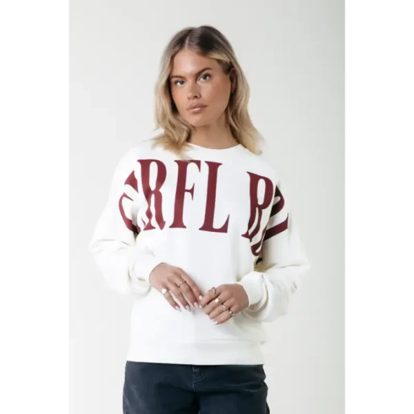 WS416231-112-Offwhite-21839 Colourful Rebel Sweater WS416231 Off-White