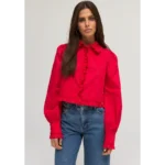 Harper&Yve Blouse Ellie DW24P608 Rood