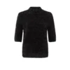 Yaya Sweater 01-000415-411 Zwart