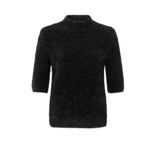 Yaya Sweater 01-000415-411 Zwart