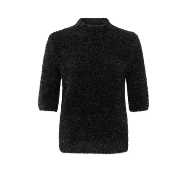 Yaya Sweater 01-000415-411 Zwart