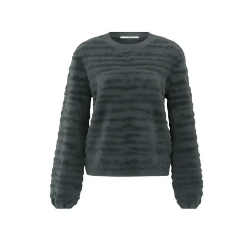 Yaya Sweater 01-000421-411 Grijs