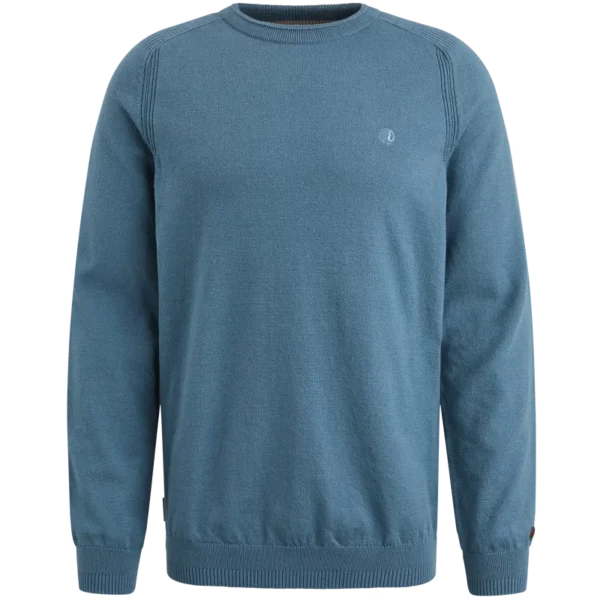 CKW2411352-5413_front Cast Iron Sweater CKW2411352 Blauw
