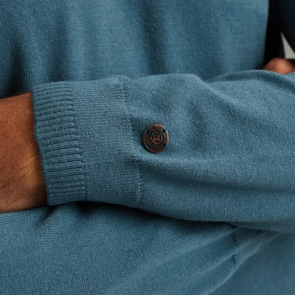 CKW2411352-5413_model_5 Cast Iron Sweater CKW2411352 Blauw