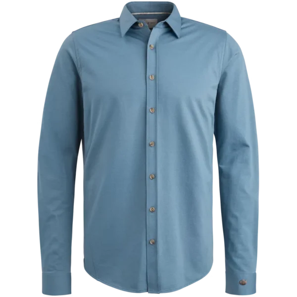 CSI2411270-5413_front Cast Iron Overhemd CSI2411270 Blauw