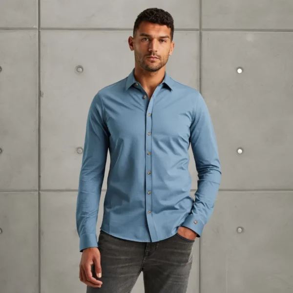 CSI2411270-5413_model_1 Cast Iron Overhemd CSI2411270 Blauw