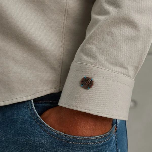 Cast Iron Overhemd CSI2411270 Beige