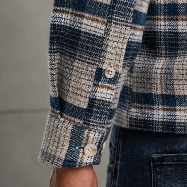 CSI2411273-7014_model_5 Cast Iron Overshirt CSI2411273 Grijs