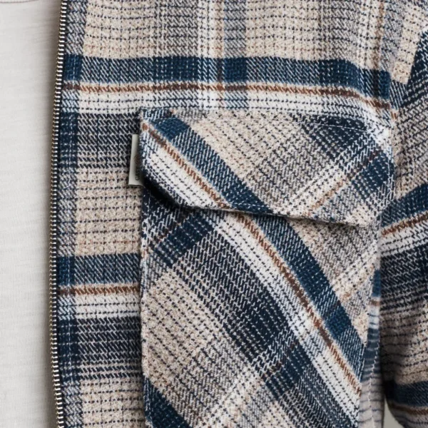 CSI2411273-7014_model_7 Cast Iron Overshirt CSI2411273 Grijs