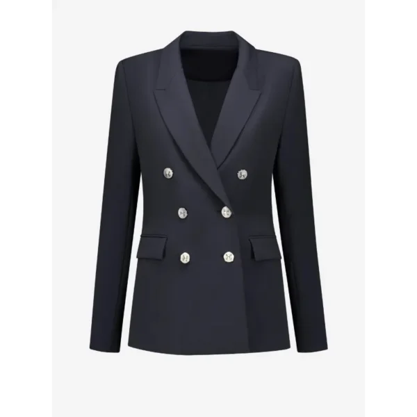 FH1394_2405_7790_1 Fifth House Blazer Diara FH1-394 2405 Donkerblauw