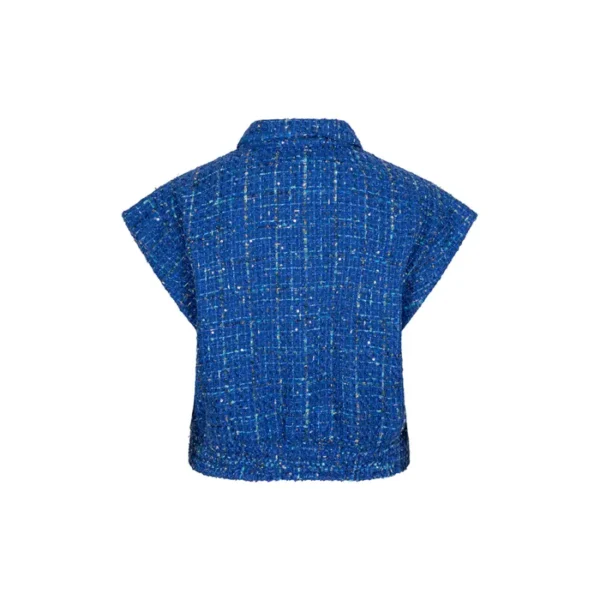 Lofty Manner Gilet Ayla PL43.1 Blauw