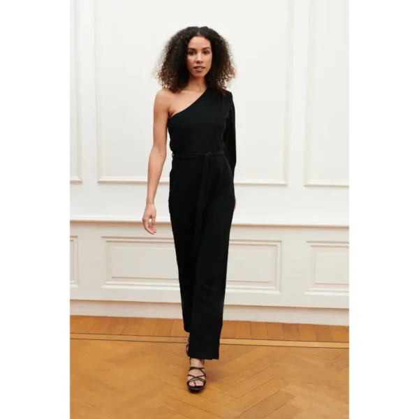 Jumpsuit Nore Black PK219.1 2 Lofty Manner Jumpsuit Nore PK219.1 Zwart