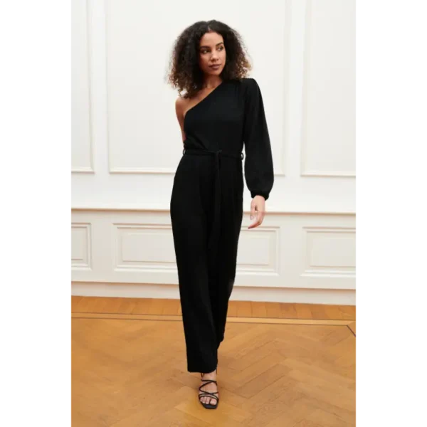 Jumpsuit Nore Black PK219.1 3 Lofty Manner Jumpsuit Nore PK219.1 Zwart