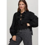 Harper&Yve Blouse Maral DW24P609 Zwart