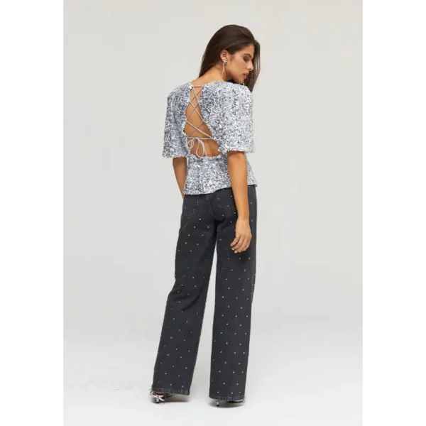 MARSJA-SS-SILVER-3 Harper&Yve Top Marsja DW24P603 Zilver