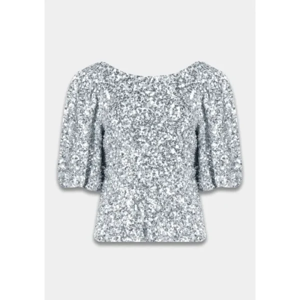 MARSJA-SS-SILVER-4 Harper&Yve Top Marsja DW24P603 Zilver