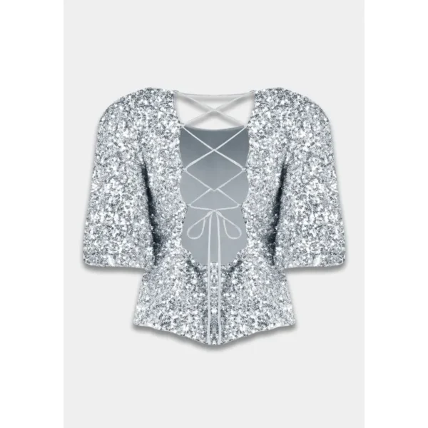 MARSJA-SS-SILVER-5 Harper&Yve Top Marsja DW24P603 Zilver