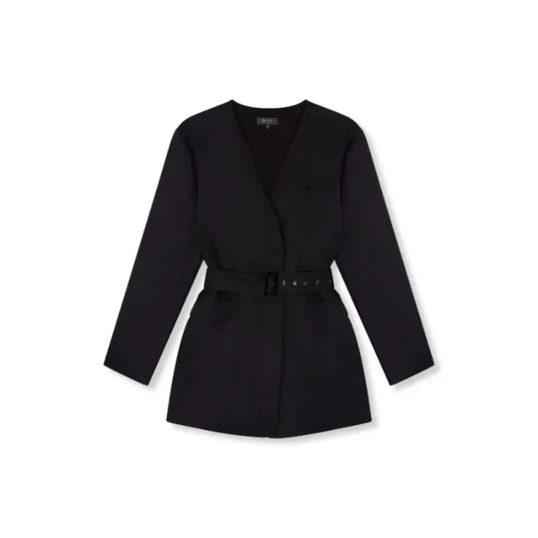 R2411453636_999_03_1574x1800 Refined Department Jurk Maan R2411453636 Zwart