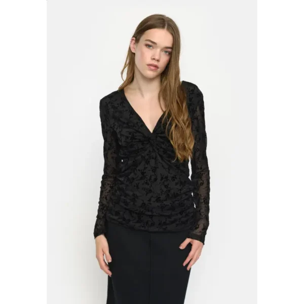 SR524-300 - 001 Black - Extra 2 Soft Rebels Top SR524-300 SRTalula Zwart