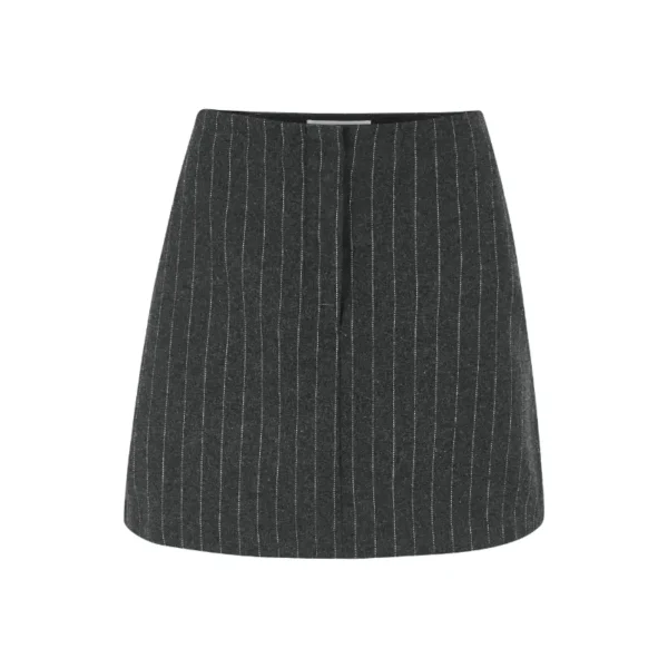 SR624-716 - 279 Dark Grey Melange - Extra 1 Soft Rebels Rok SR624-716 SREmery Grijs