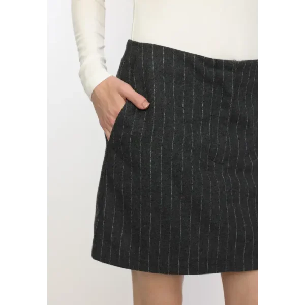 SR624-716 - 279 Dark Grey Melange - Extra 4 Soft Rebels Rok SR624-716 SREmery Grijs