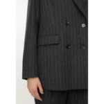 SR624-717 - 279 Dark Grey Melange - Extra 5 Soft Rebels Blazer SR624-717 SREmery Grijs