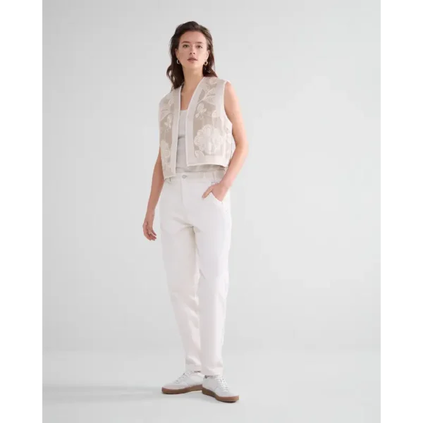 Summum Gilet 9s129-12148 Off-White