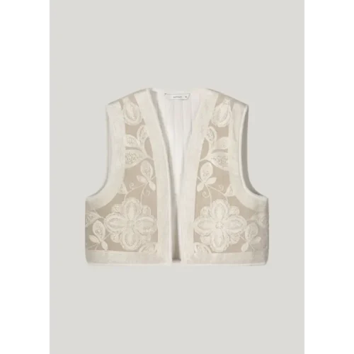Summum Gilet 9s129-12148 Off-White