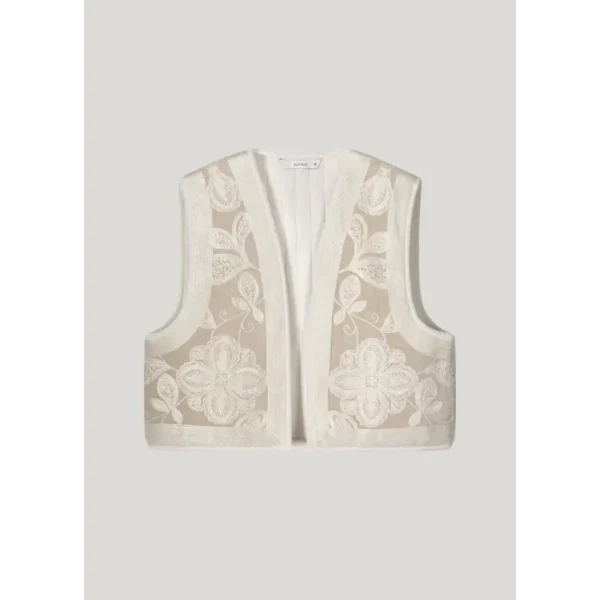Summum Gilet 9s129-12148 Off-White