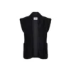 Lofty Manner Gilet Alice PL41 Zwart