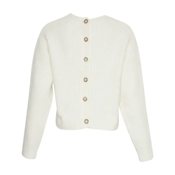 MSCH-Copenha_fall_winter-2024_egret-melange_18675-16003 Msch Copenhagen Trui 18675 Egret Melange