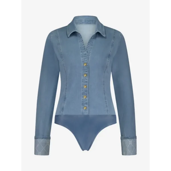 Nikkie x Anna Nooshin Blouse Hoxton N6-798 2501 Blauw