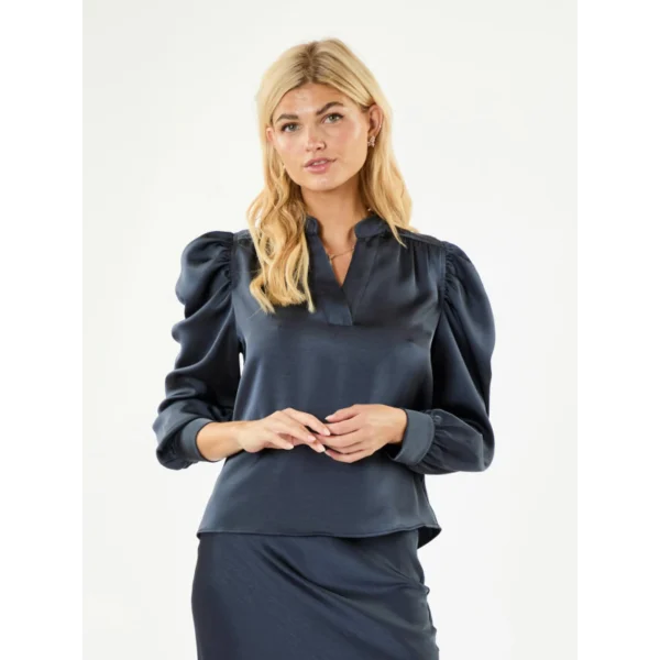 1_6_163769_678_2 Neo Noir Blouse Rosslyn 163769 Blauw