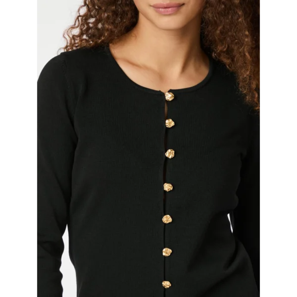 1_6_163878_100_4 Neo Noir Blouse Teller 163878 Zwart