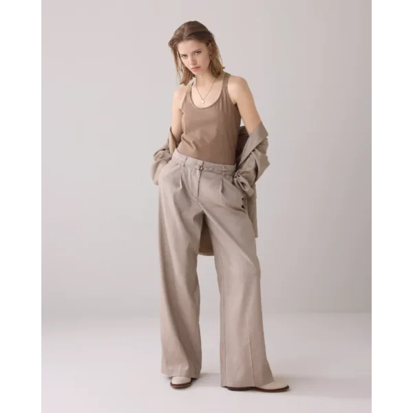 3s4483-30366C1703_1 Summum Top 3s4483-30366 703 Khaki Groen