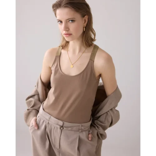 Summum Top 3s4483-30366 703 Khaki Groen