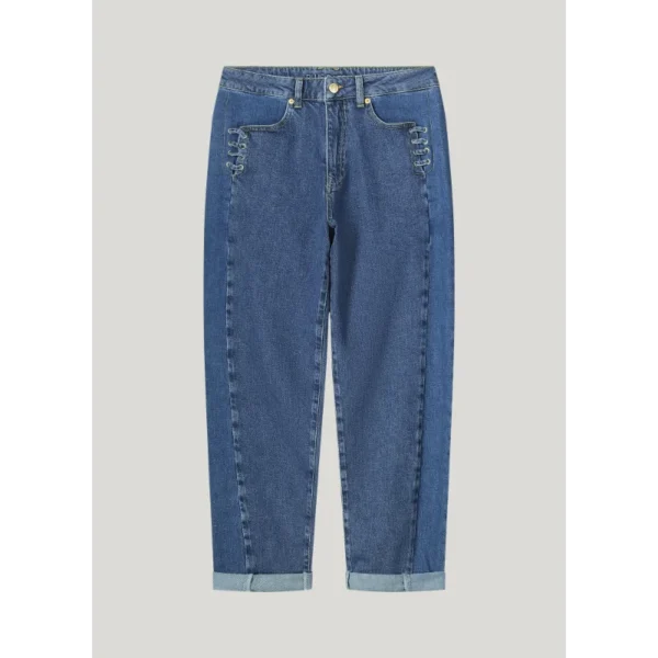 4s2762-5185BD453 Summum Broek 4s2762-5185 453 Denim