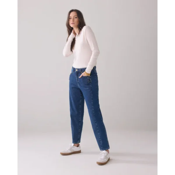 4s2762-5185BD453_4 Summum Broek 4s2762-5185 453 Denim