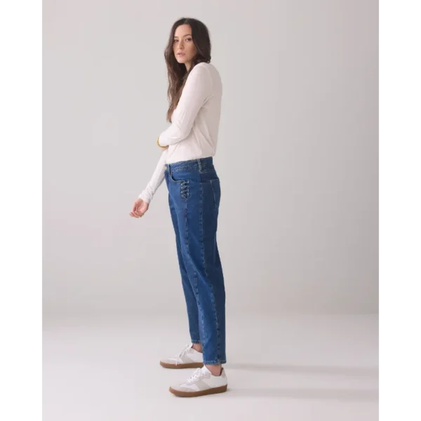 4s2762-5185BD453_T Summum Broek 4s2762-5185 453 Denim