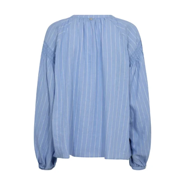 MOS-MOSH_SS25_827_169400_2 Mos Mosh Blouse MMsafi 169400 Licht Blauw