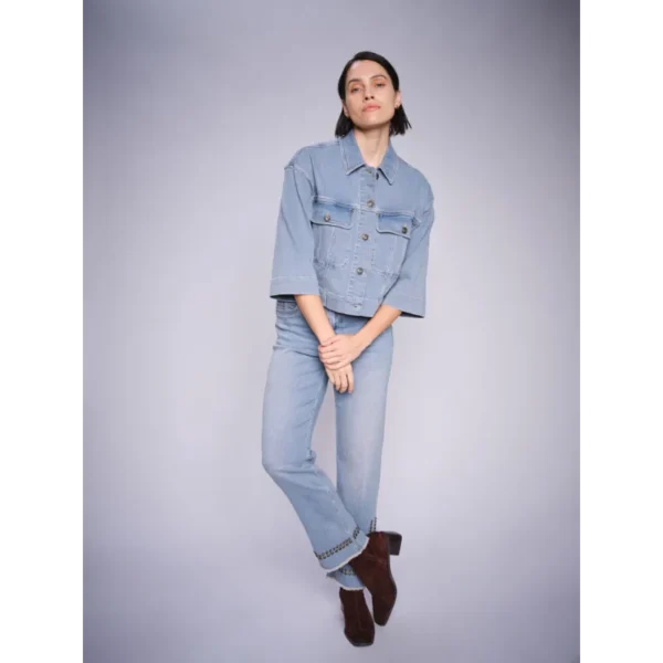 MOS-MOSH_spring_summer_2025_original_168990 417 MMPenn Ice Rivet Jacket Ice Blue - 169000 417 MMVerti Ice Denim Jeans Ice Blue_1 Mos Mosh Jasje MMpenn 168990 Blauw