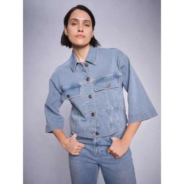 MOS-MOSH_spring_summer_2025_original_168990 417 MMPenn Ice Rivet Jacket Ice Blue - 169000 417 MMVerti Ice Denim Jeans Ice Blue_2 Mos Mosh Jasje MMpenn 168990 Blauw