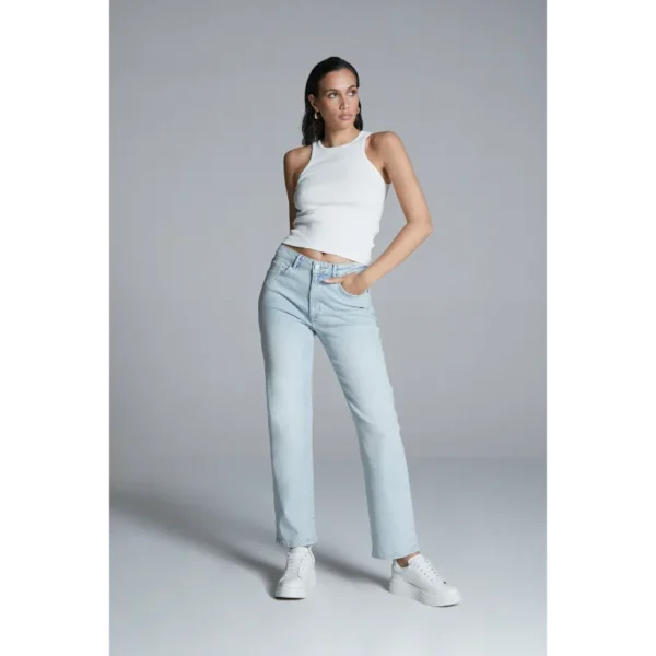 SS25_HOMAGE_H-CS25M81_Scotti-RelaxedStraightJeans_LightBlue_119,99 Homage Jeans Scotti H-CS25m81 Light Blue