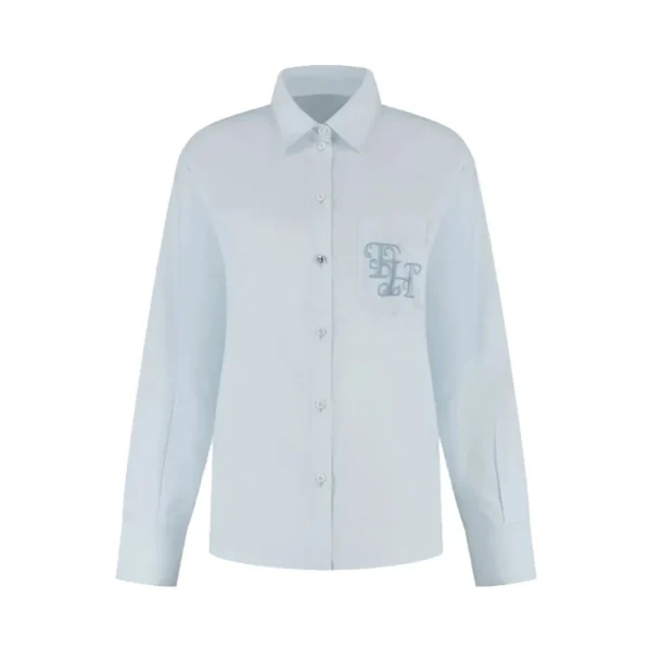 Fifth House Blouse Faith FH6-524 2501 Ice Blue