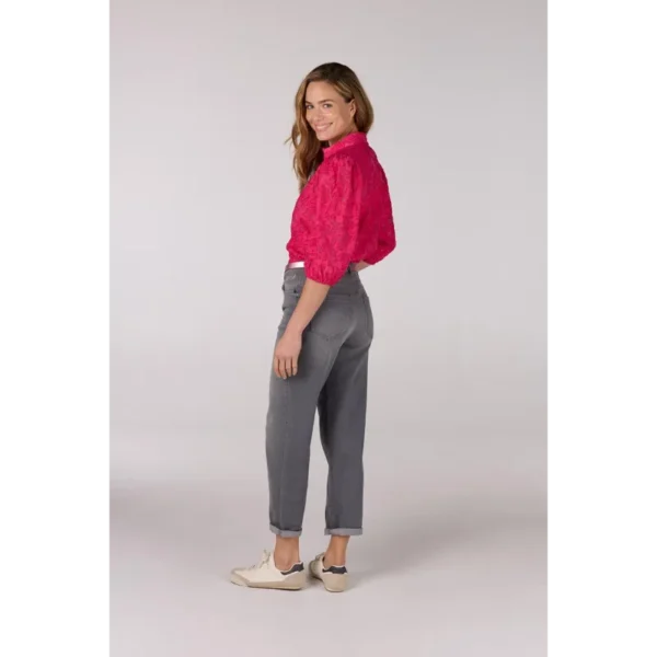 12451214-8719572165803_07 Jansen Amsterdam Blouse Nanne SS25 Berry