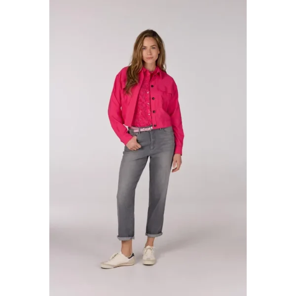 12451217-8719572165803_10 Jansen Amsterdam Blouse Nanne SS25 Berry