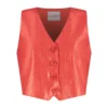 Studio Amaya Gilet Cilou 251-ST42 Oranje