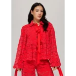 Harper&Yve Blouse Maral SS25P606 Spicy Red